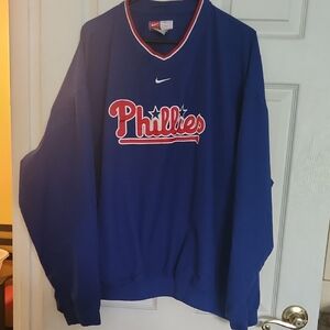 Nike Phillies Royal Blue Pullover